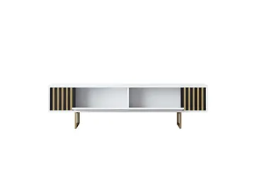 TV-bänk Rany Linje Vit / Rany - Vit / Rany - Möbler - TV- & Mediamöbler - TV bänk & mediabänk