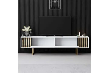 TV-bänk Rany Linje Vit / Rany - Vit / Rany - Möbler - TV- & Mediamöbler - TV bänk & mediabänk