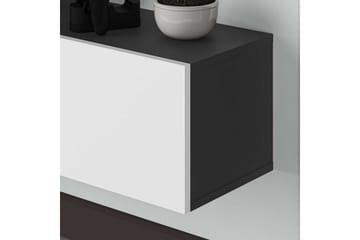 TV-bänk Rasab 180 Antracit / Vit - Antracit / Vit - Möbler - TV- & Mediamöbler - TV bänk & mediabänk