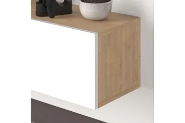 TV-bänk Rasab 180 Sudamalek / Vit - Sudamalek / Vit - Möbler - TV- & Mediamöbler - TV bänk & mediabänk