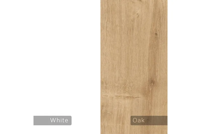 TV-bänk Rasab 180 Sudamalek / Vit - Sudamalek / Vit - Möbler - TV- & Mediamöbler - TV bänk & mediabänk