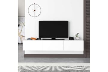 TV-bänk Rasab 180 Vit - Vit - Möbler - TV- & Mediamöbler - TV bänk & mediabänk