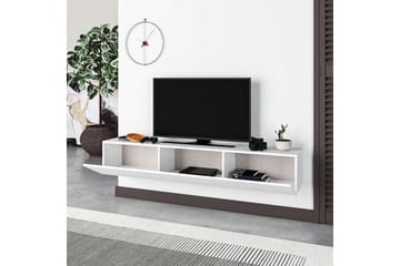 TV-bänk Rasab 180 Vit - Vit - Möbler - TV- & Mediamöbler - TV bänk & mediabänk