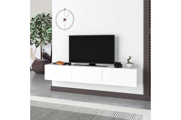 TV-bänk Rasab 180 Vit - Vit - Möbler - TV- & Mediamöbler - TV bänk & mediabänk