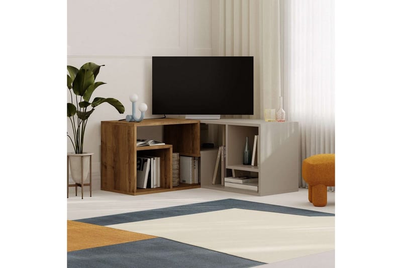 TV-bänk Ravena Hitit / Sandsten - Hitit / Sandsten - Möbler - TV- & Mediamöbler - TV bänk & mediabänk