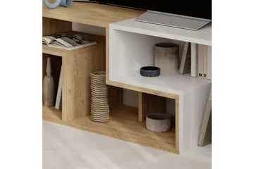 TV-bänk Ravena Sudamalek / Vit - Sudamalek / Vit - Möbler - TV- & Mediamöbler - TV bänk & mediabänk