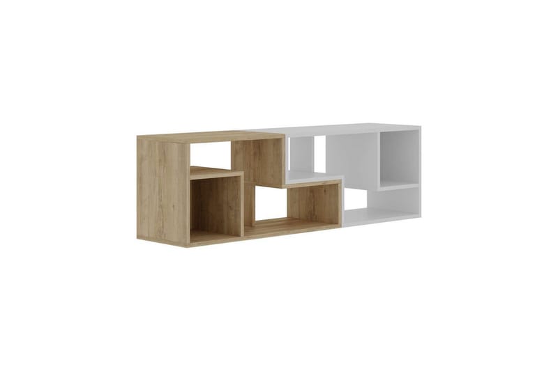 TV-bänk Ravena Sudamalek / Vit, Sudamalek / Vit