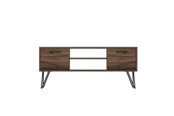 Tv-bänk Renaile 35 cm - Valnöt - Möbler - TV- & Mediamöbler - TV bänk & mediabänk