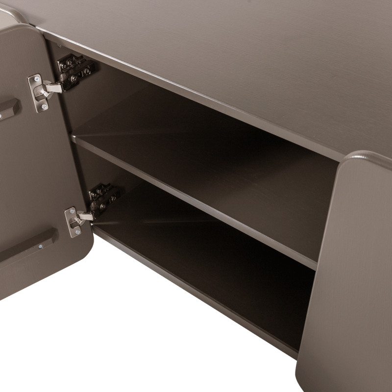 Tv-bänk Root 200 cm - Tryffelbrun - Möbler - TV- & Mediamöbler - TV-skåp