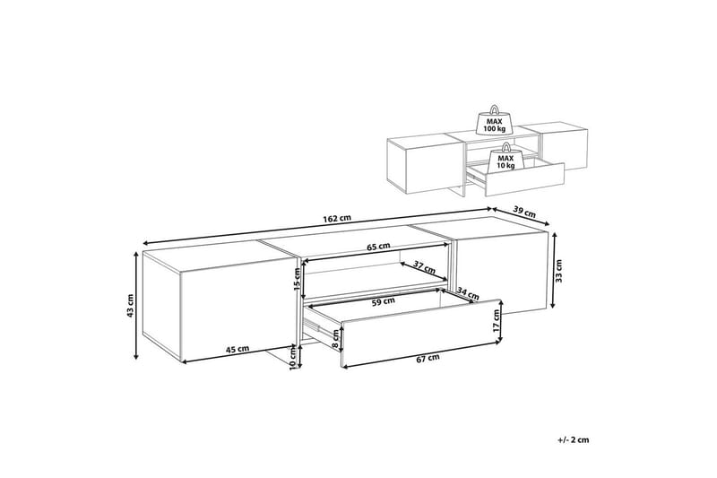 TV-bänk Russel - Möbler - TV- & Mediamöbler - TV bänk & mediabänk