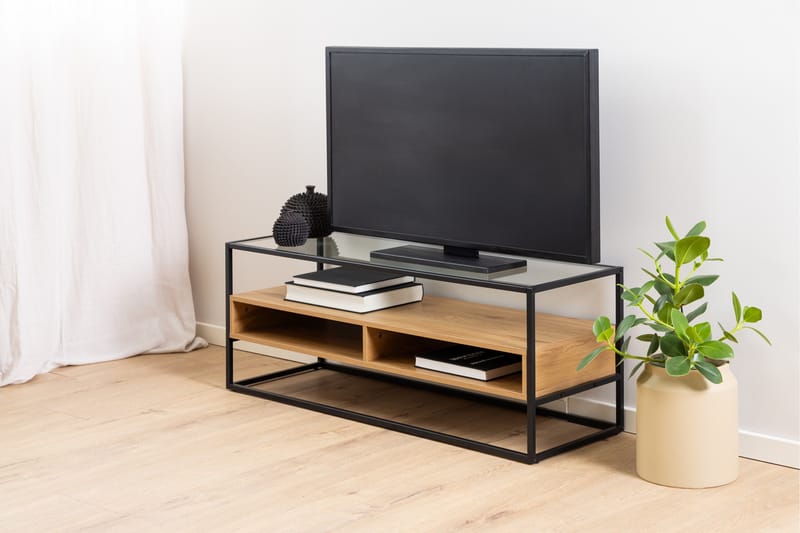 Tv-bänk Sakila 40 cm - Transparent - TV bänk & mediabänk