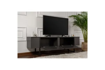 TV-bänk Serenity Antracit Svart - Antracit Svart - Möbler - TV- & Mediamöbler - TV bänk & mediabänk