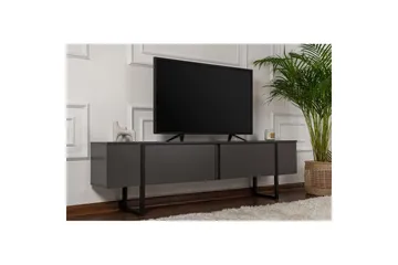 TV-bänk Serenity Antracit Svart - Antracit Svart - Möbler - TV- & Mediamöbler - TV bänk & mediabänk