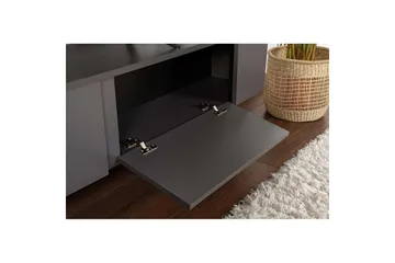 TV-bänk Serenity Antracit Svart - Antracit Svart - Möbler - TV- & Mediamöbler - TV bänk & mediabänk