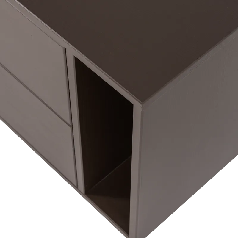 Tv-bänk Settle 200 cm - Mellanbrun - Möbler - TV- & Mediamöbler - TV-skåp