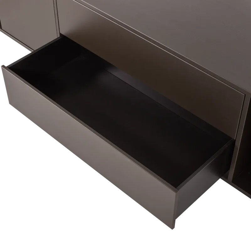 Tv-bänk Settle 200 cm - Mellanbrun - Möbler - TV- & Mediamöbler - TV-skåp