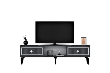 TV-bänk Sivaji Antracit / Argentu - Antracit / Argentu - Möbler - TV- & Mediamöbler - TV bänk & mediabänk