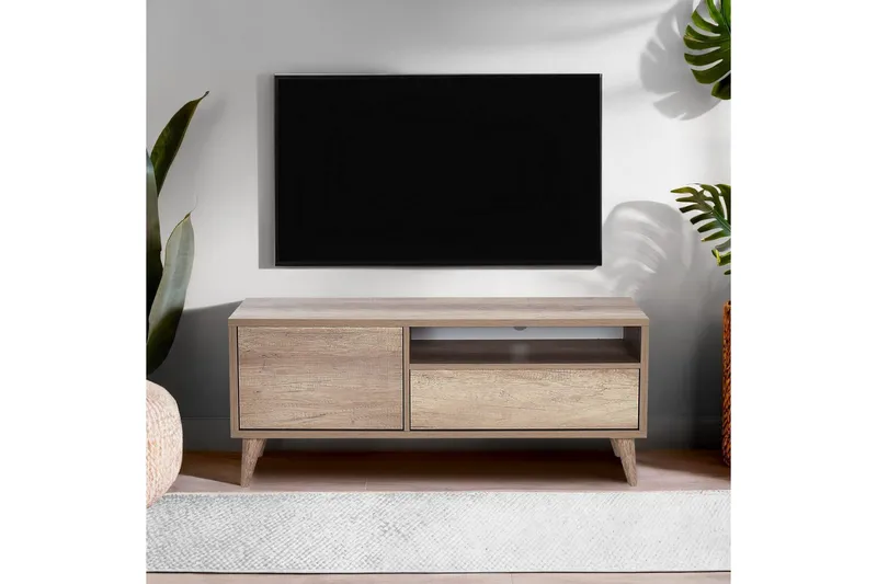 TV-bänk Sosan Ljus Valnöt - Ljus Valnöt - Möbler - TV- & Mediamöbler - TV bänk & mediabänk