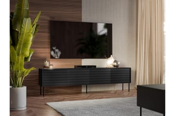 Tv-bänk Soublet 200 cm - Svart - Möbler - TV- & Mediamöbler - TV bänk & mediabänk