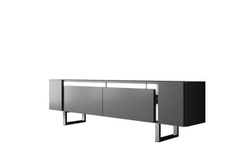 TV-bänk Sozi Antracit / Argentu