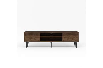 TV-bänk Sudama Valnöt - Valnöt - Möbler - TV- & Mediamöbler - TV bänk & mediabänk