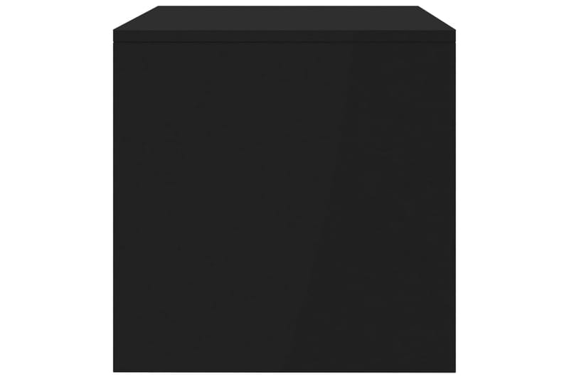 TV-bänk svart 100x40x40 cm spånskiva - Svart - TV bänk & mediabänk