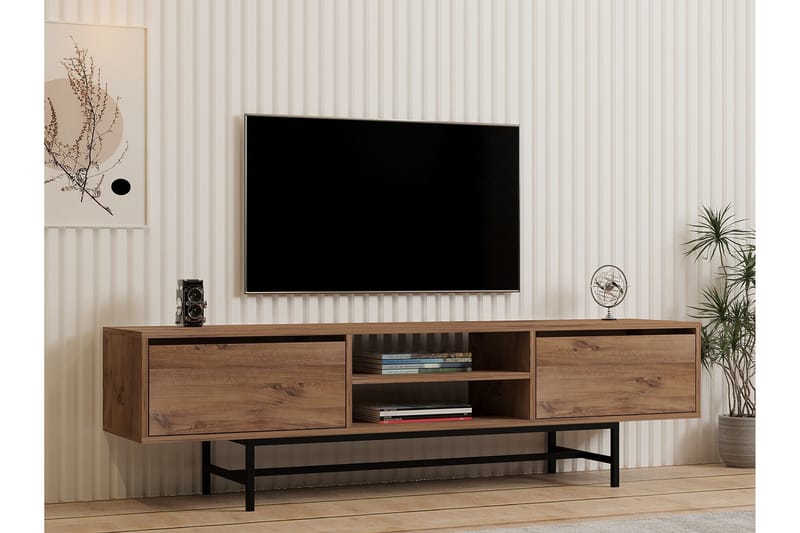 Tv-bänk Tauber 180 cm - Brun - Möbler - TV- & Mediamöbler - TV bänk & mediabänk