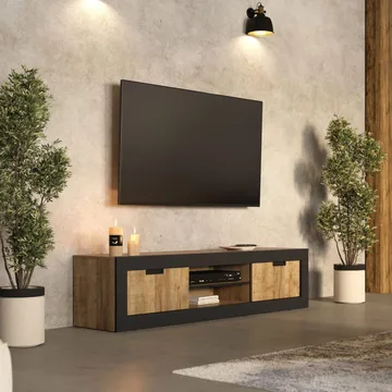 Tv-bänk Tudor 2 Dörrar - Möbler - TV- & Mediamöbler - TV bänk & mediabänk