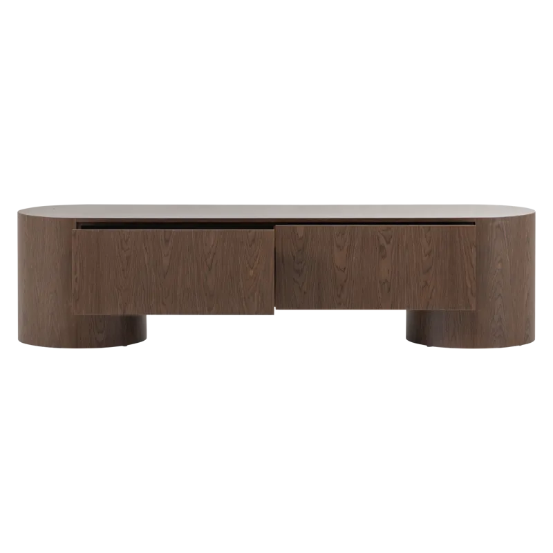 Tv-bänk Velari 200 cm - Brun - Möbler - TV- & Mediamöbler - TV-skåp