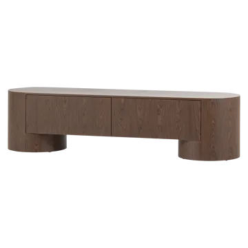 Tv-bänk Velari 200 cm - Brun - Möbler - TV- & Mediamöbler - TV bänk & mediabänk
