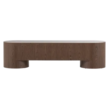 Tv-bänk Velari 200 cm - Brun - Möbler - TV- & Mediamöbler - TV-skåp