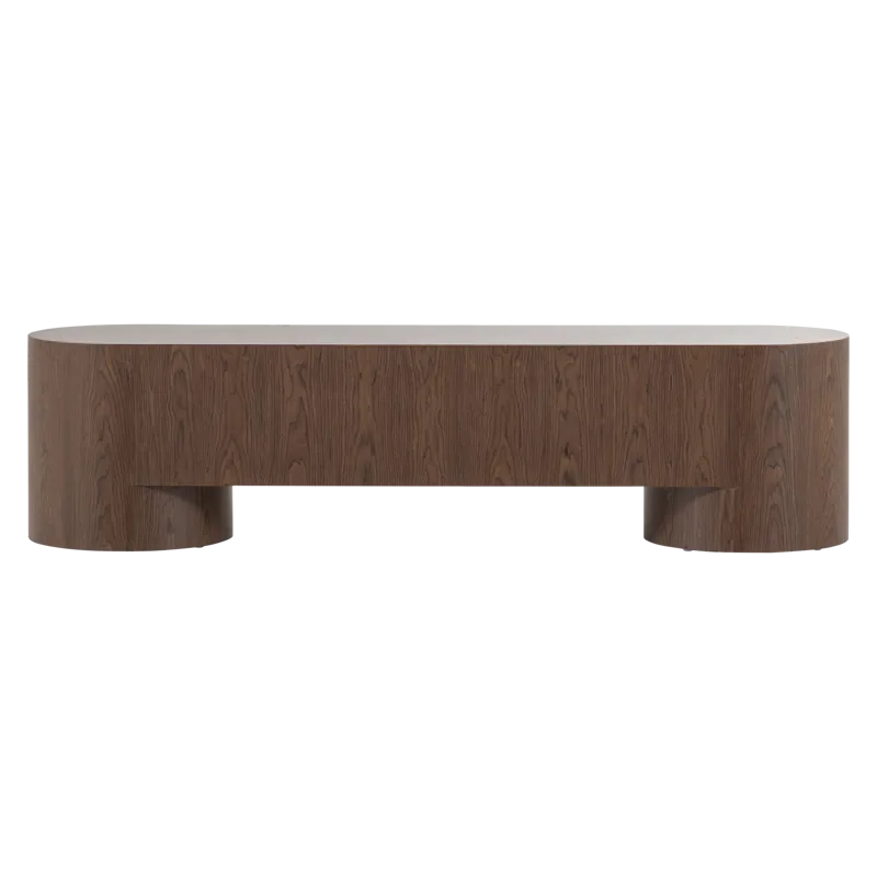 Tv-bänk Velari 200 cm - Brun - Möbler - TV- & Mediamöbler - TV-skåp