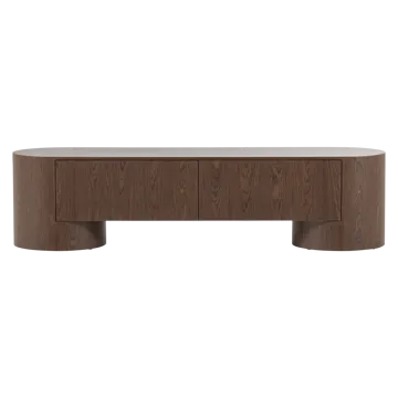 Tv-bänk Velari 200 cm - Brun - Möbler - TV- & Mediamöbler - TV-skåp