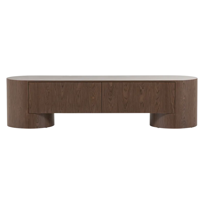 Tv-bänk Velari 200 cm - Brun - Möbler - TV- & Mediamöbler - TV-skåp