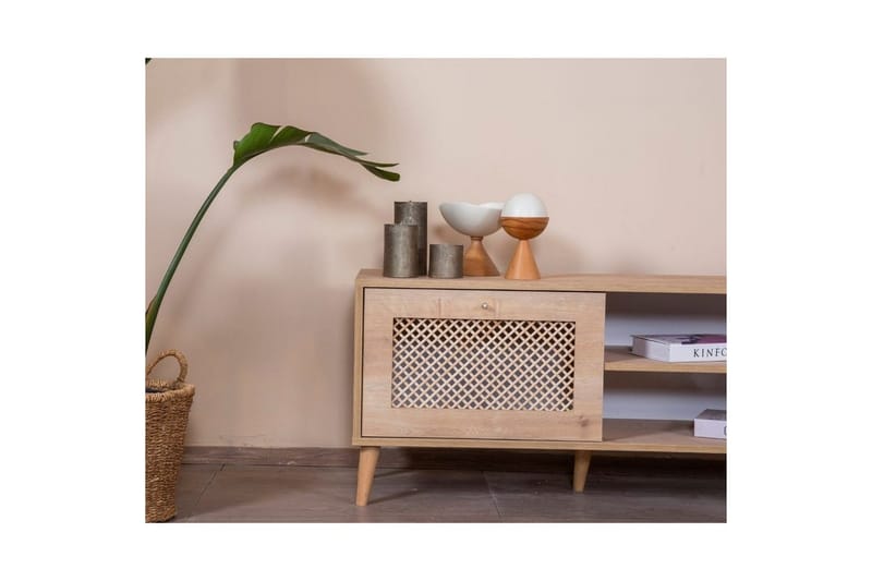 TV-bänk Velin Ek - Ek - Möbler - TV- & Mediamöbler - TV bänk & mediabänk