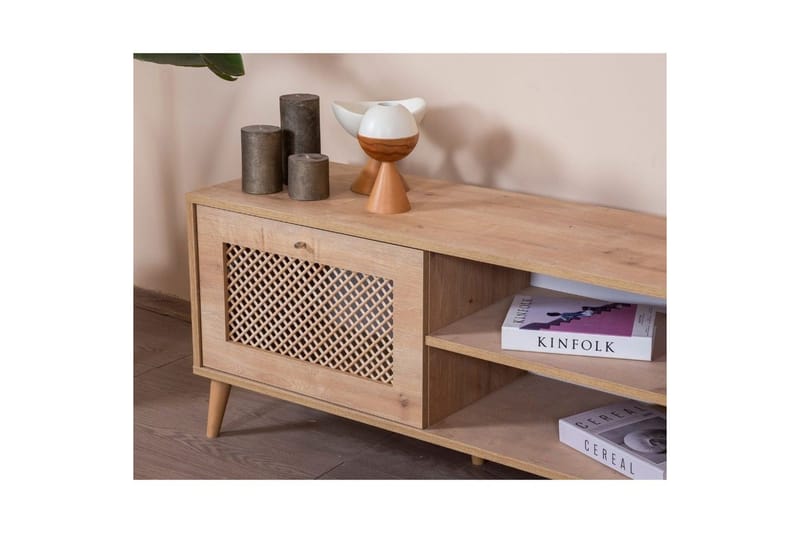 TV-bänk Velin Ek - Ek - Möbler - TV- & Mediamöbler - TV bänk & mediabänk