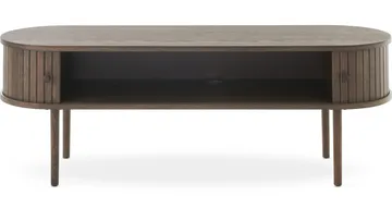 TV-bänk Yngvar - Brunlackad ek - Möbler - TV- & Mediamöbler - TV bänk & mediabänk