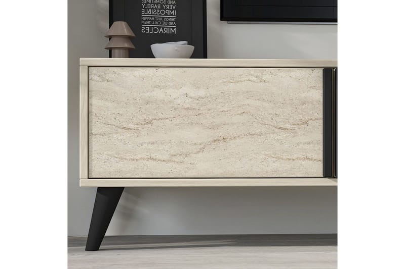 TV-bänk Ythmere Travertin - Travertin - Möbler - TV- & Mediamöbler - TV bänk & mediabänk