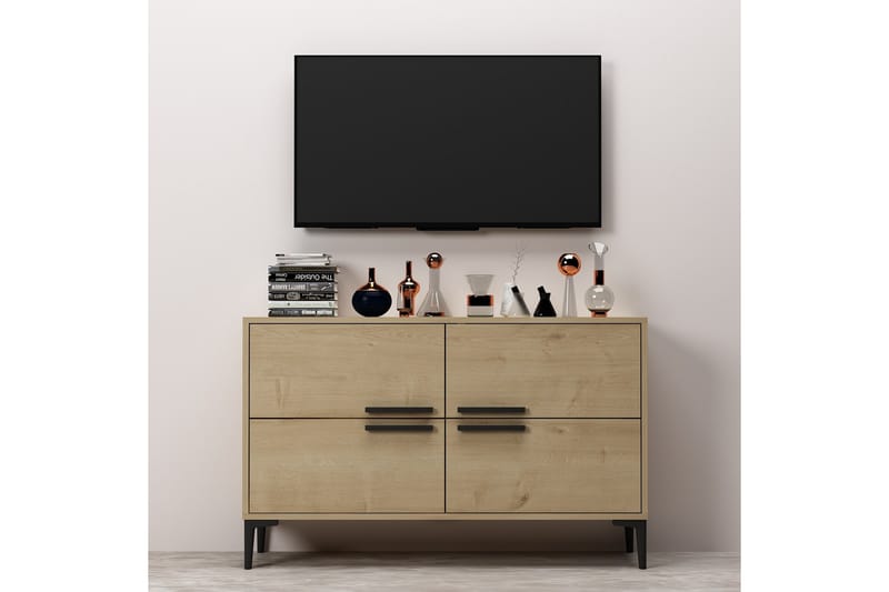 Tv-bänk Patro 120 cm - Ek - Möbler - TV- & Mediamöbler - TV bänk & mediabänk