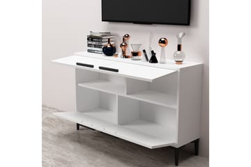 Tv-bänk Patro 120 cm - Vit - Möbler - TV- & Mediamöbler - TV bänk & mediabänk