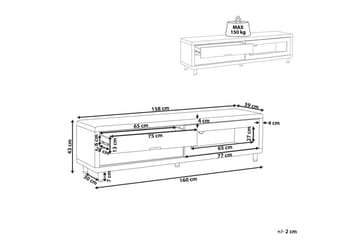 TV-bänk Pemborke - Möbler - TV- & Mediamöbler - TV bänk & mediabänk