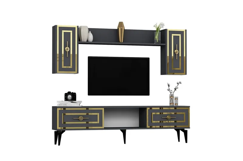 TV-enhet Barriet Antracit, Antracit