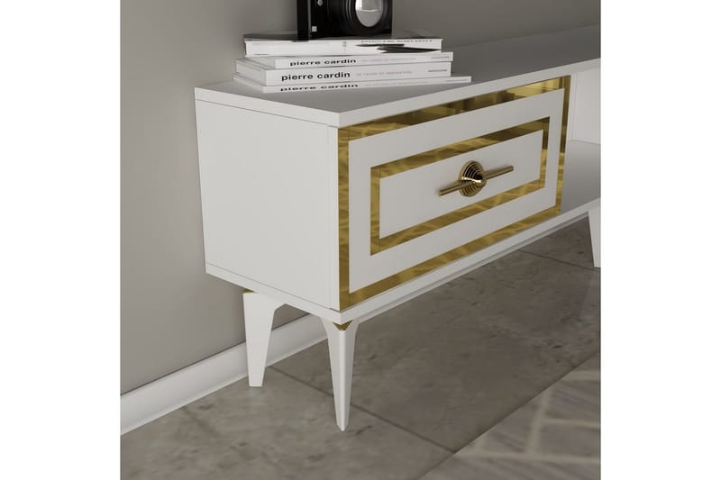 TV-enhet Barriet Vit - Vit - Möbler - TV- & Mediamöbler - TV-möbelset