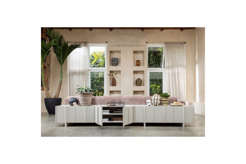 TV-enhet Basu - Damm, 152 cm - Möbler - TV- & Mediamöbler - TV-skåp