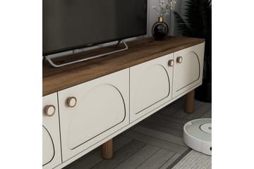 TV-enhet Cool Grädde - Grädde - Möbler - TV- & Mediamöbler - TV bänk & mediabänk