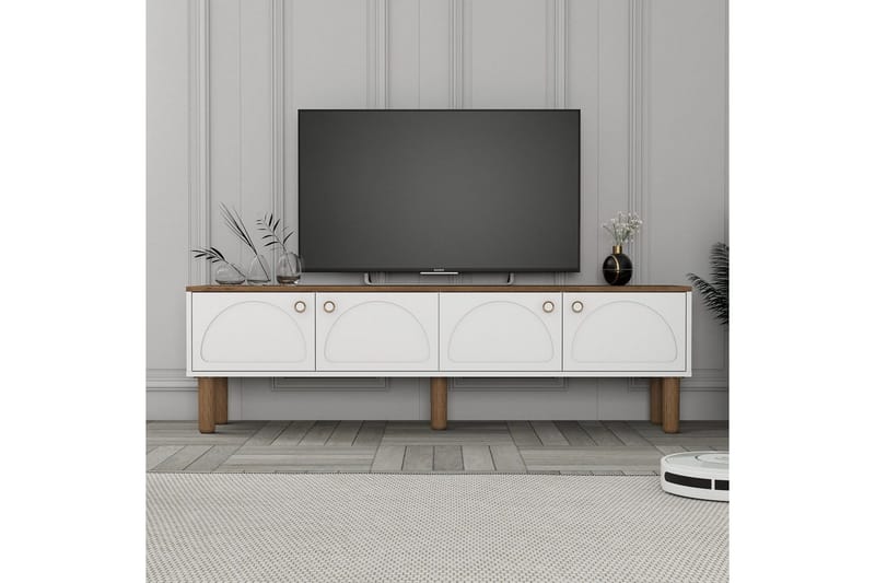 TV-enhet Cool Vit - Vit - Möbler - TV- & Mediamöbler - TV bänk & mediabänk