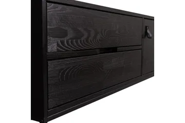 TV-enhet Silas - Blacknight, Ask, 120 cm - Möbler - TV- & Mediamöbler - TV bänk & mediabänk