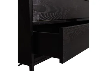 TV-enhet Silas - Blacknight, Ask, 120 cm - Möbler - TV- & Mediamöbler - TV bänk & mediabänk