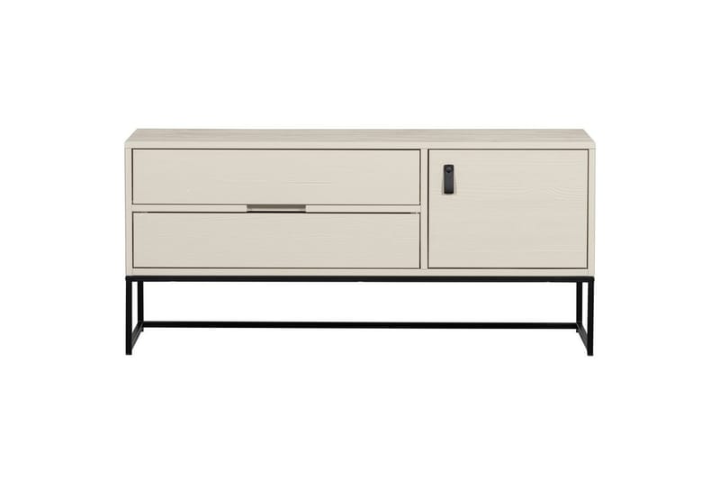 TV-enhet Silas - Damm, Borstat furu, 120 cm - Möbler - TV- & Mediamöbler - TV bänk & mediabänk