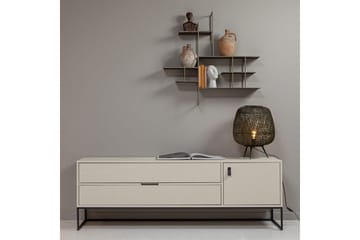 TV-enhet Silas - Damm, Borstat furu, 180 cm - Möbler - TV- & Mediamöbler - TV bänk & mediabänk